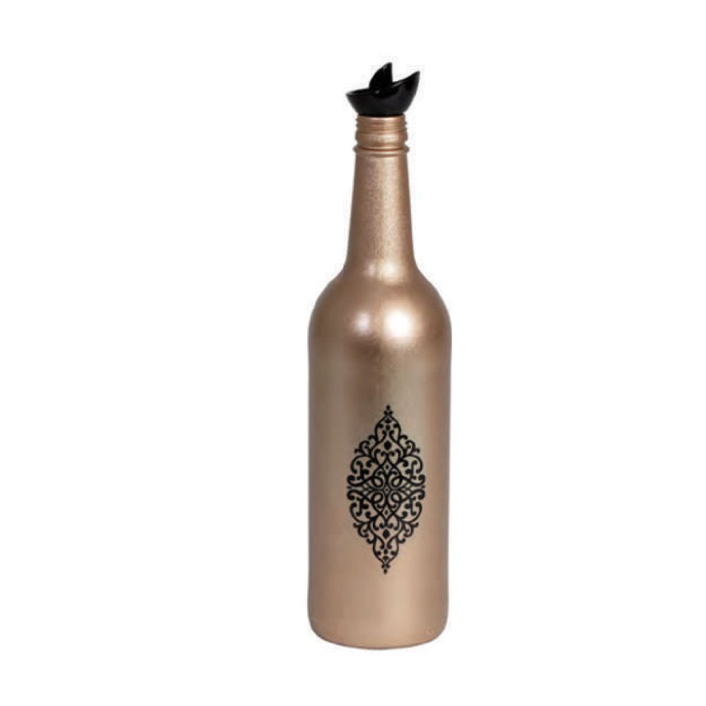 Herevin, Colored Oil Bottle 750Cc Metallic Bronze, 151144-119Bronze