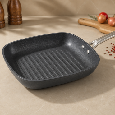 Karaca BioDiamond Pro Non-Stick Induction Griddle Pan 28 cm, 153.03.07.7061