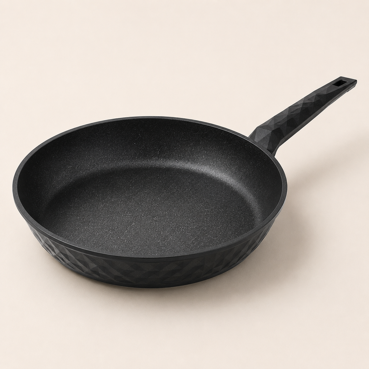 Karaca BioDiamond Antibacterial Handle Induction Base Frying Pan 26 cm, 153.03.08.0419