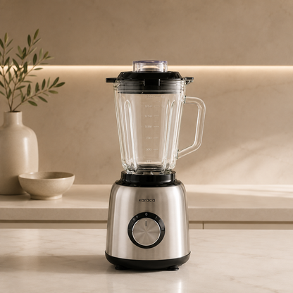 Karaca Inox 1.5 L Glass Bowl Smoothie Blender, 153.09.01.3425