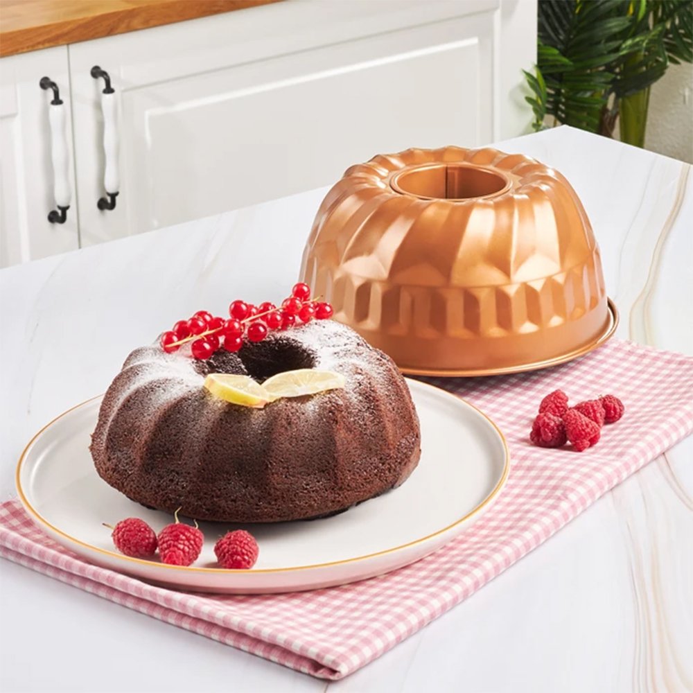 Karaca Copper Cake Mold 22cm, 153.03.07.9931