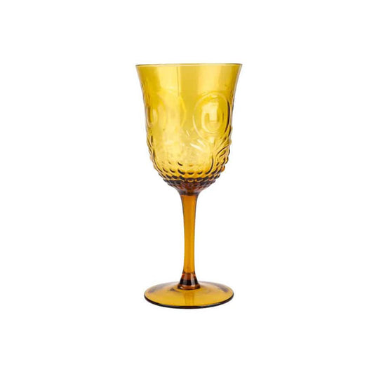 Karaca Camila Wine Glass Amber, 16.5cm, 153.03.08.0227