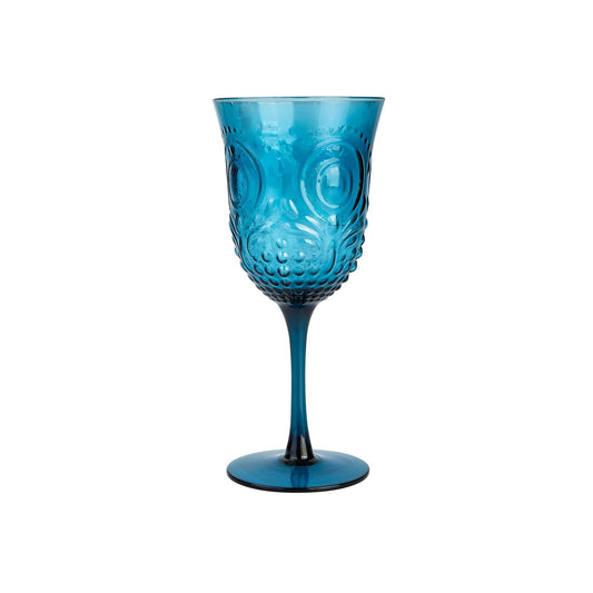 Karaca Camila Wine Blue Glass, 16.5cm, 153.03.08.0228