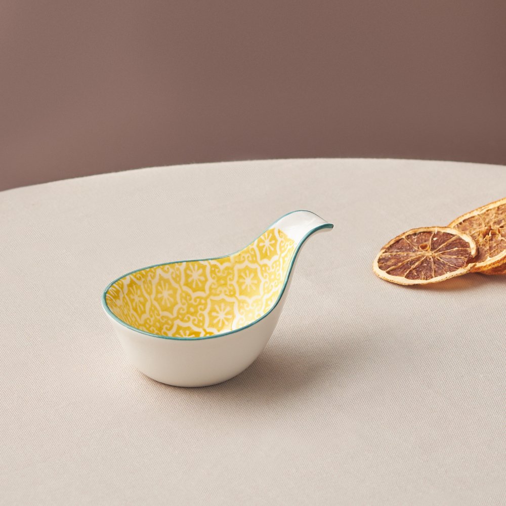 Karaca Floral Drop Snack/Sauce Bowl 10cm