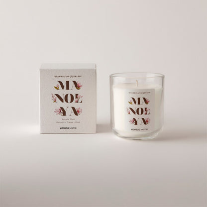 Karaca Home Flowers of Istanbul Series Magnolia Scented Candle, 153.09.01.5941