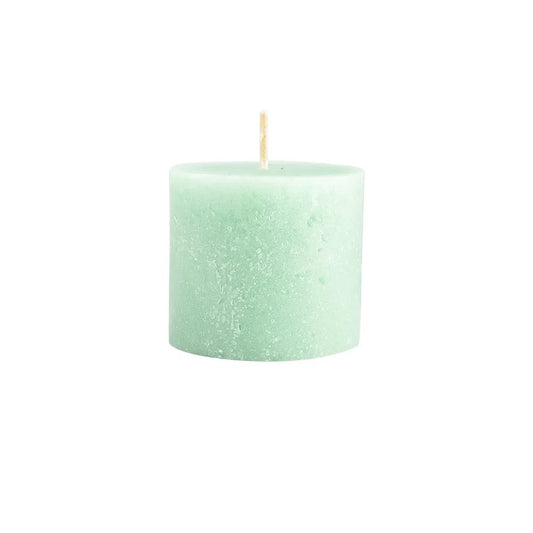 Karaca Home Candle [6.5x6cm] - Light Green Paraffin, 153.20.01.0163