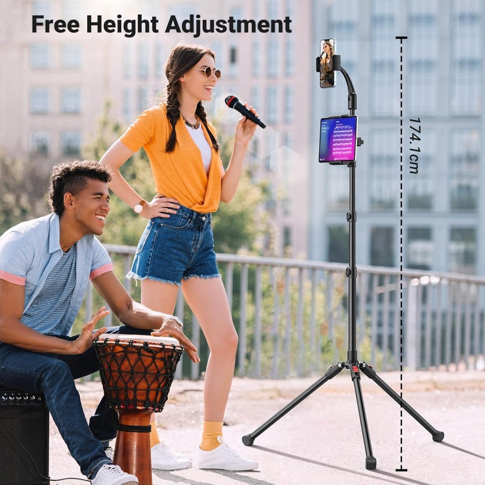 Ugreen, Tripod Stand 1.7M For Tablet And Phone, With Two Holders, One For Phone And One For Tablet Ugreen Lp585 - 15647