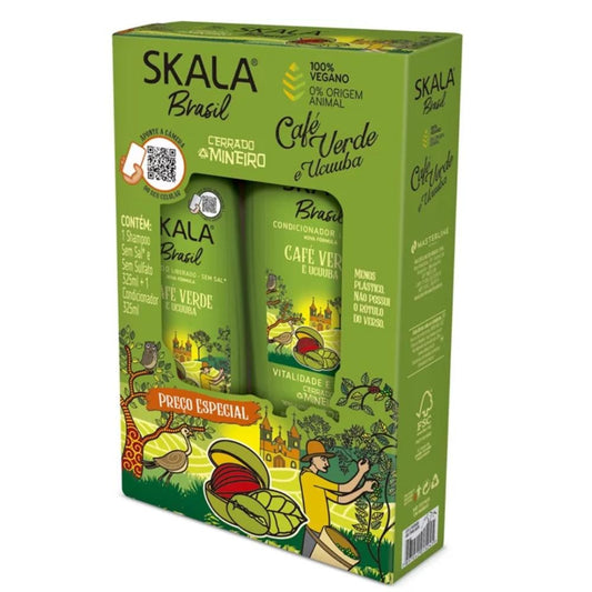 Skala, Expert Caf? Verde And Ucuuba Shampoo And Conditioner Kit