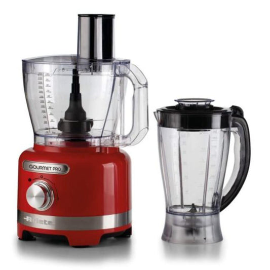 Ariete Food Processor 3L, Blender+Juicer,1000W, Red, 1782/00