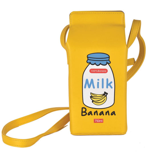 Smile Yalla, Fashion Shoulder Bag, Milk Banana