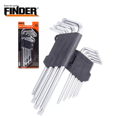 Finder, 9PCS Ball Coint Hex Key
