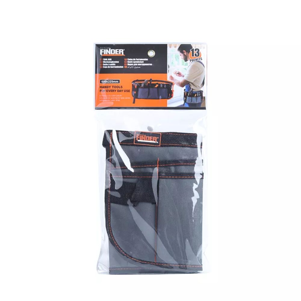 Finder, 13 Pockets Tool Belt Bag