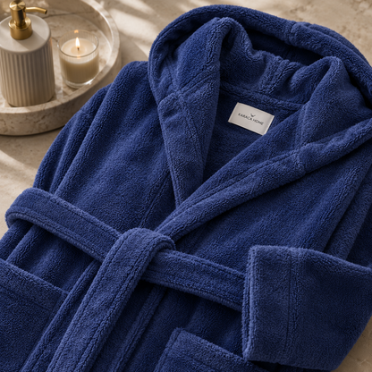 Karaca Home Motto 100% Cotton S/M Bathrobe