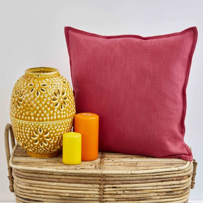 Karaca Home Mood Plain Coral Filled Cushion 45 x 45 cm, 200.18.01.0681
