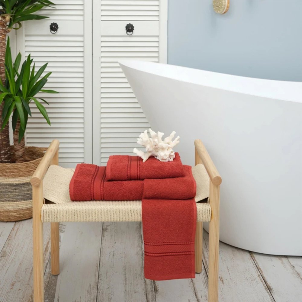 Karaca Home Daily Soft 100% Cotton Face Towels 50x90cm