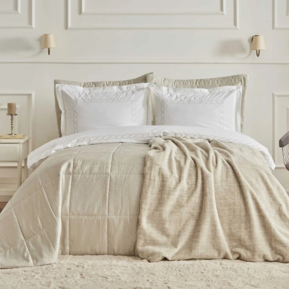 Karaca Home Bride Coll Daphne 10-Piece Dowry Set - Ecru, 200.22.04.0264