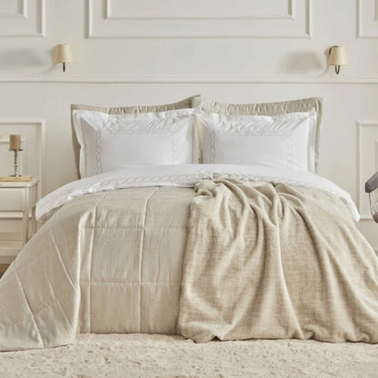 Karaca Home Bride Coll Daphne 10-Piece Dowry Set - Ecru, 200.22.04.0264