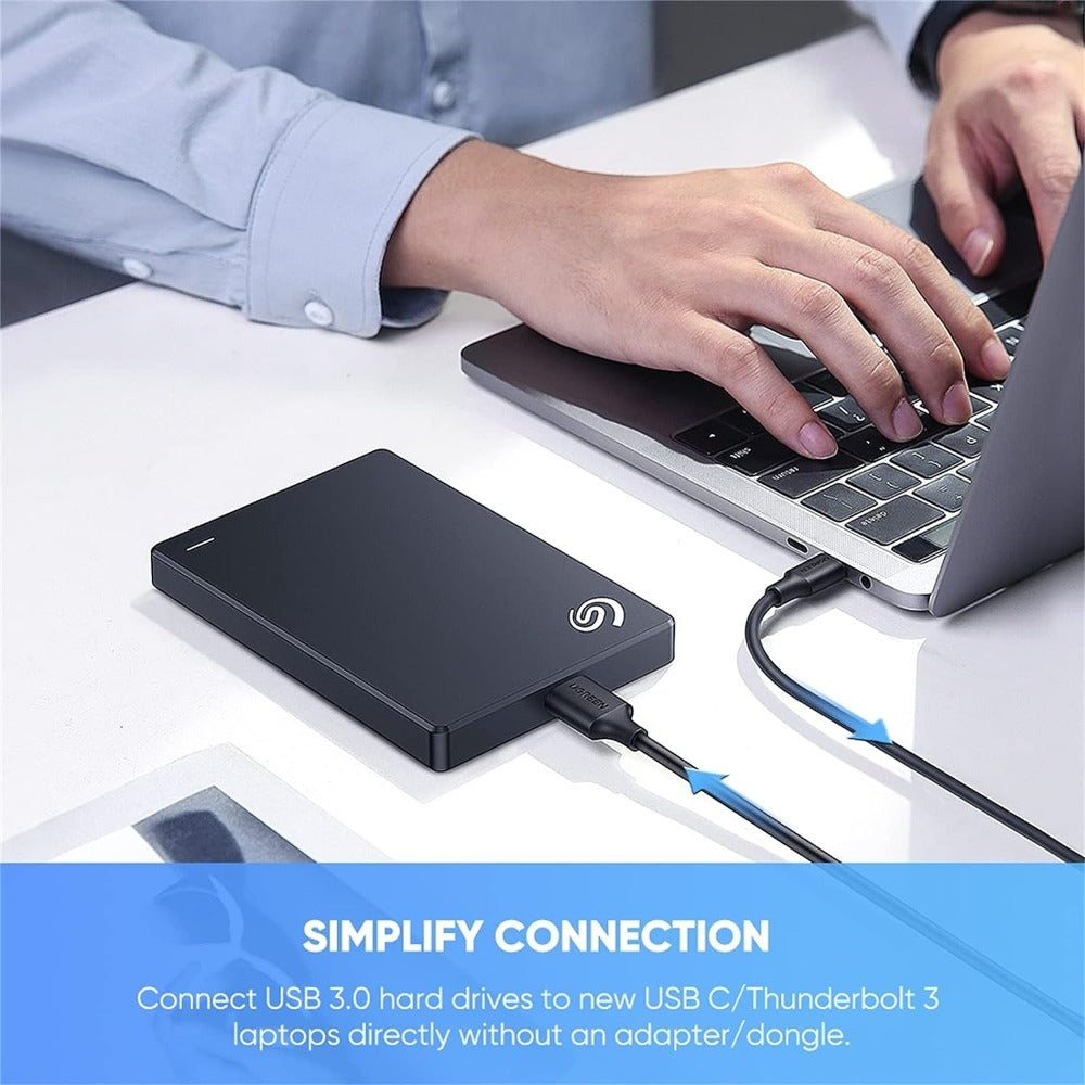 Ugreen, Hard Disk Data Cable: Micro Usb 3.0 To Usb-C 3.1 3A Cable Ugreen Us312 - 20103