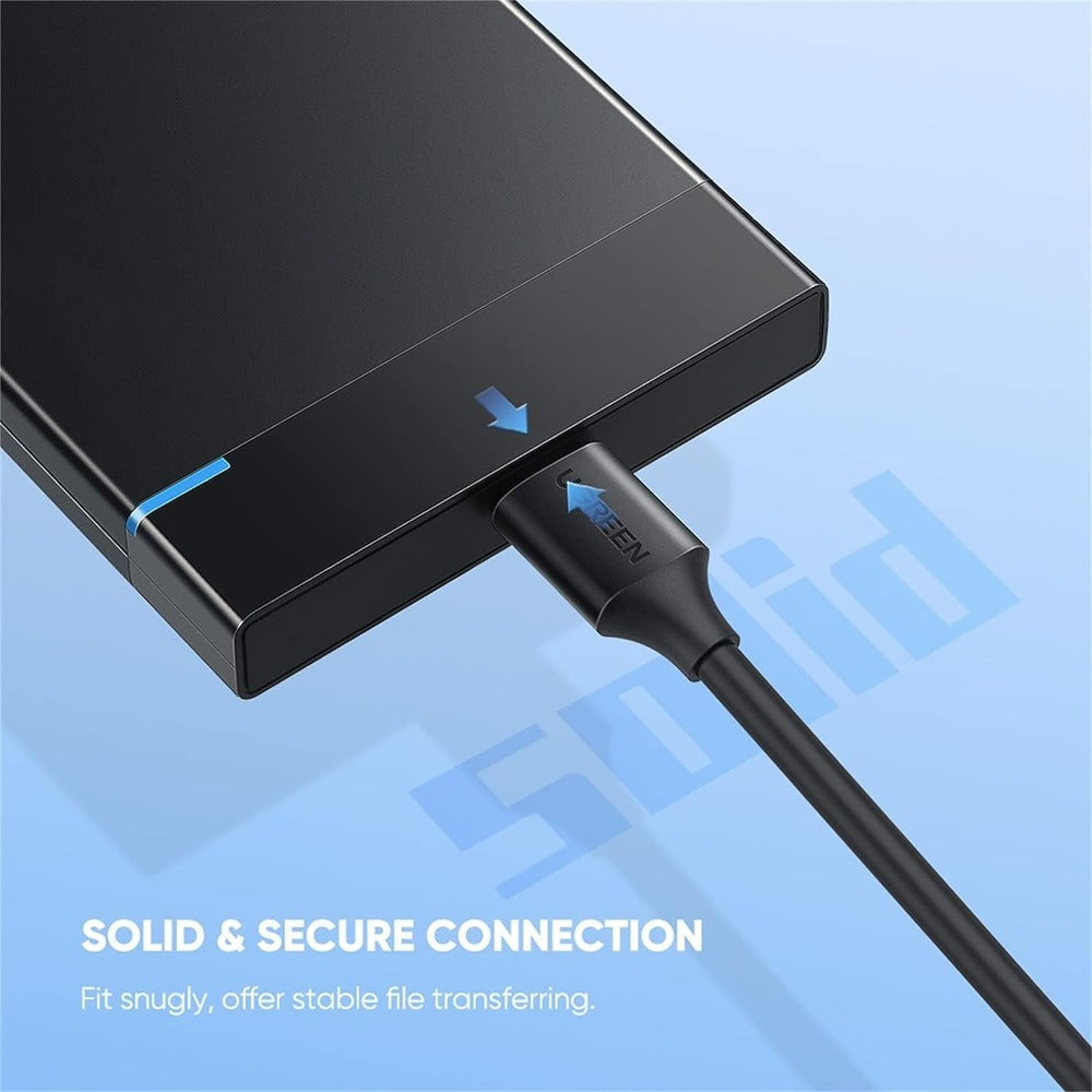Ugreen, Hard Disk Data Cable: Micro Usb 3.0 To Usb-C 3.1 3A Cable Ugreen Us312 - 20103