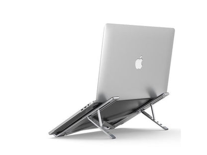 Ugreen, Aluminum Laptop Stand Riser, Multiangle, Adjustable, Foldable & Ergonomic Design + Free Pocket