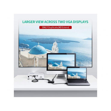 Ugreen, Vga Splitter 1 In 2 Out Monitor Ugreen 40254- 20918