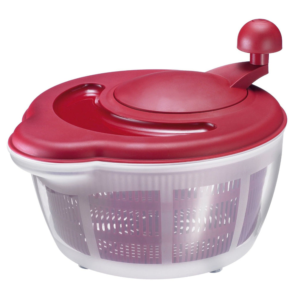 WestMark Salad Spinner [Fortuna], 5L, Non-Slip, RED, 24322260