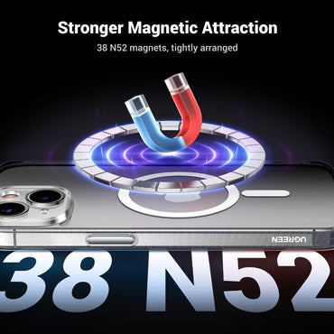 Crystal Transparent Magnetic Protective Case For Iphone 15 Pro Max Ugreen 25399