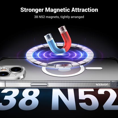 Crystal Transparent Magnetic Protective Case For Iphone 15 Pro Max Ugreen 25399