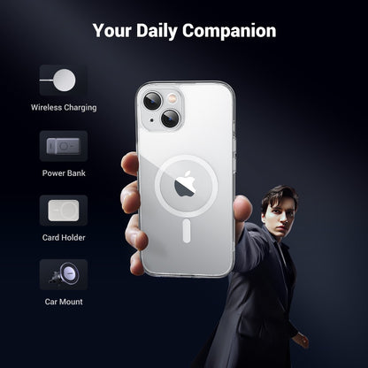 Crystal Transparent Magnetic Protective Case For Iphone 15 Pro Max Ugreen 25399