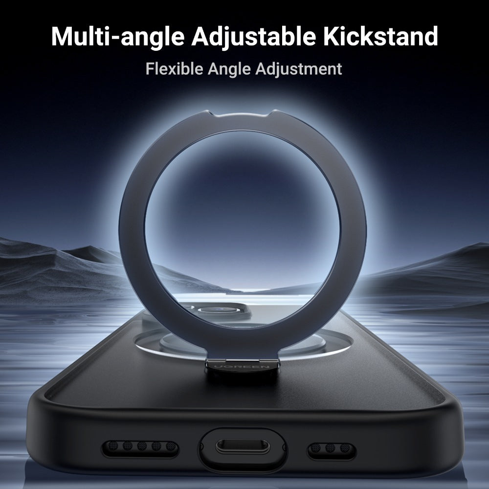 Kickstand & Magnetic Protective Case For Iphone 15 Pro Ugreen - 25528