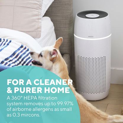HoMedics, Total Clean Pet Plus 5-In-1 Air Purifier Model Ap-Pet35Wt