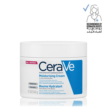 Cerave, Moisturizing Cream for Dry Skin with Hyaluronic Acid, Available in Different Sizes