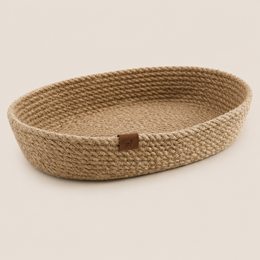 Karaca Home Alba Jute Decorative Plate 32 cm, 300.22.02.0954