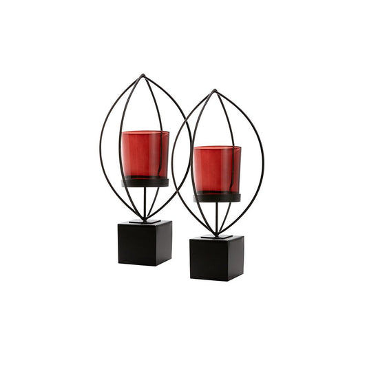 Karaca Home Nanza Ellipse 2 Candle Holders, 300.19.02.127