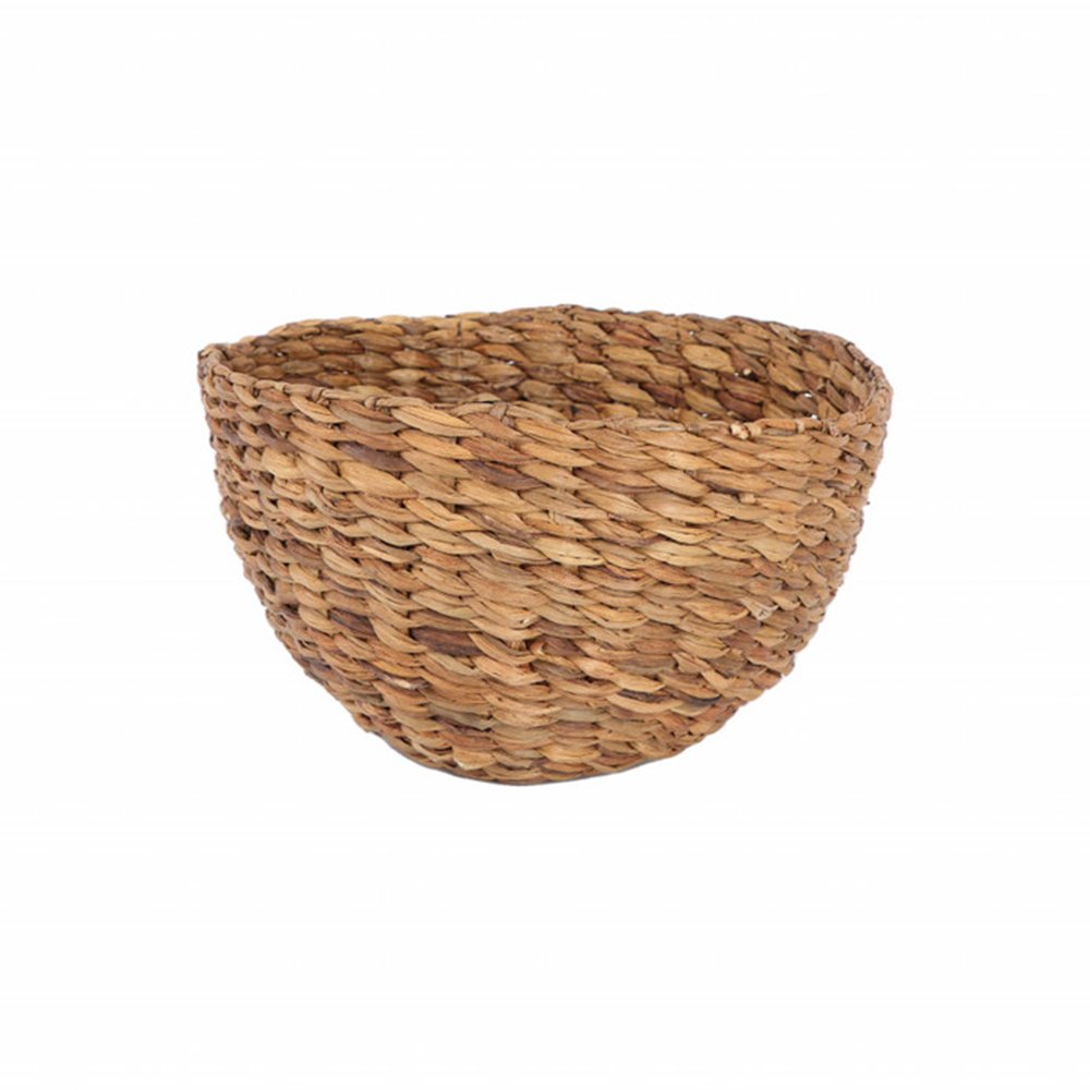 Karaca Home Lora Boho Style Wicker Round Basket 30 cm, 300.21.02.0120