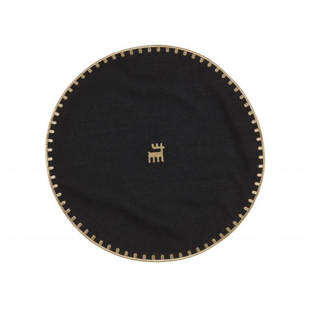 Karaca Home 50th Year 6Pcs Round Placemat 38cm