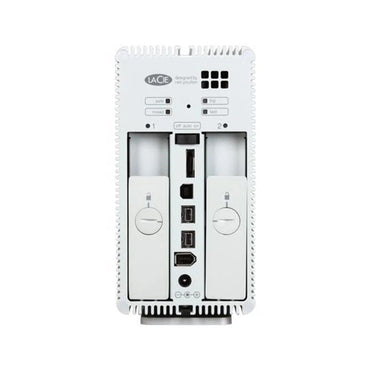 Lacie, 2Tb 2Big Quadra Used,External Desktop Drive, Raid0, Esataii, Usba, Fw800, Fw400, Metal