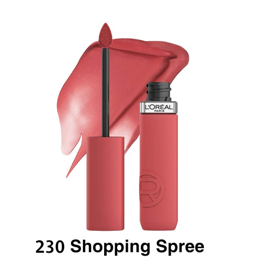L'Oreal Paris, Infallible Matte Resistance Liquid Lipstick 230 Shopping Spree