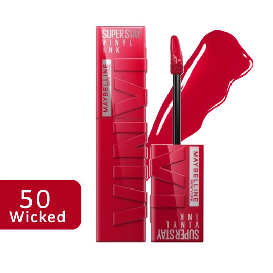 Maybelline, New York Superstay Vinyl Ink Liquid Lipstick 50 Wicked