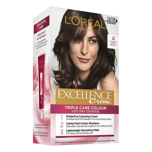 L'Oreal, Excellence Creme 4 Chestnut Brown