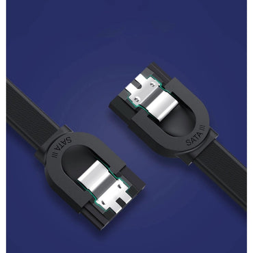 Ugreen, Sata 3.0 Data Cable For 3.5 & 2.5 Ssd/ Hdd, 6Gbps Speed, Flexible And Durablesata 3 Data Cable 0.5M Black Ugreen Us217 - 30796