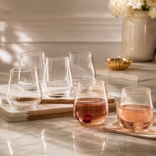 Karaca Even 6-Piece Transparent Glass Set – 350 ml, 153.03.08.3202