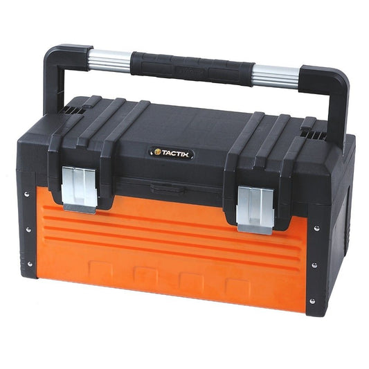 Tactix, Plastic And Metal Tool Box 51*30*26.5 cm