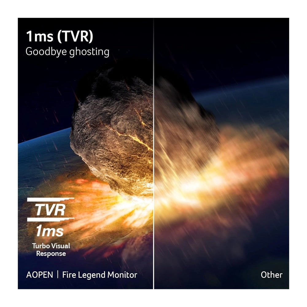 Acer, Aopen Fire Legend Gaming Monitor |1800R Curved| Amd Freesync Technology| Zero Frame Design |Tilt, 32 Inch Curved, 165 Hz , Full Hd (1920X1080), 2 Hdmi | Dp | Audio