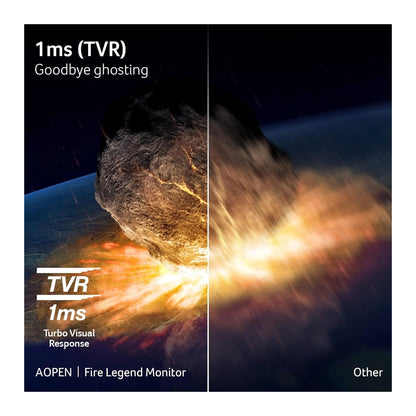 Acer, Aopen Fire Legend Gaming Monitor |1800R Curved| Amd Freesync Technology| Zero Frame Design |Tilt, 32 Inch Curved, 165 Hz , Full Hd (1920X1080), 2 Hdmi | Dp | Audio