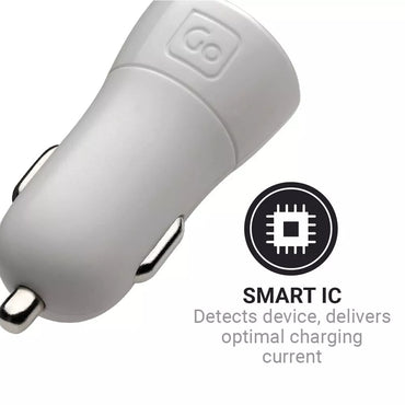 Go Travel, In-Car USB-A and USB-C Charger + 4.8A