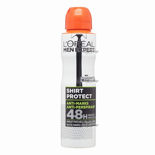 L'Oreal Paris, Men Expert Sos Shirt Green Deodorant Spray 150 Ml