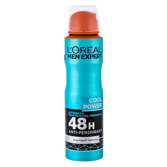 L'Oreal Paris, Men Expert Deodorant Spray Cool Non Stop 150 Ml