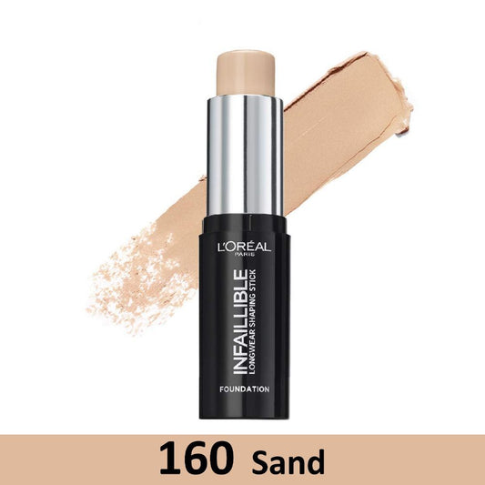 L'Oreal Paris, Infallible Shaping Stick Foundation 160 Sand
