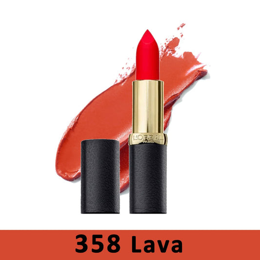 L'Oreal Paris, Color Riche Magnetic Stones Matte Lipstick 358 Lava